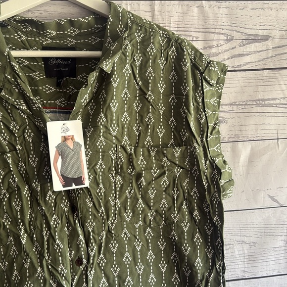 Jachs Girlfriend Buttondown blouse - Picture 2 of 4